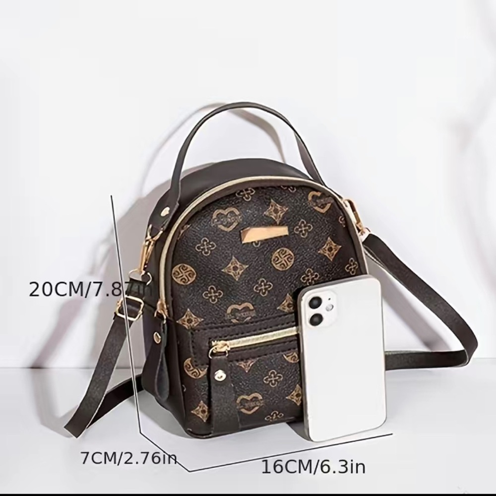 🌺 Mini Backpack in Pink - Picture 2 of 3